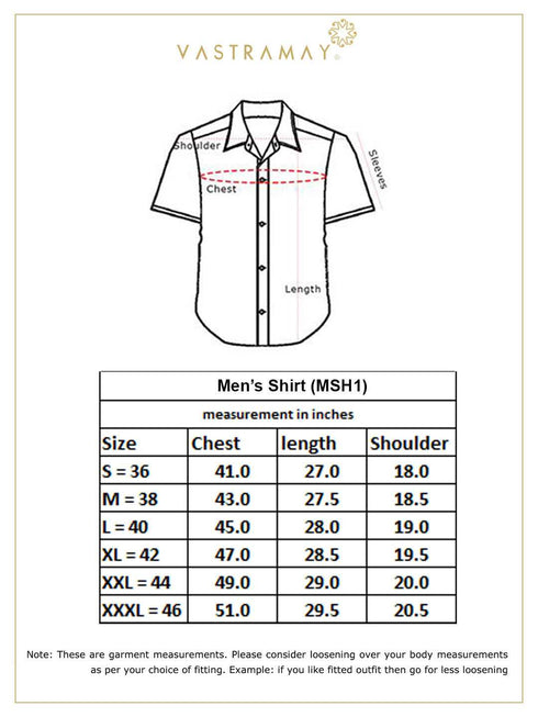Men's White And Black Polka Dot Print Cotton Shirt